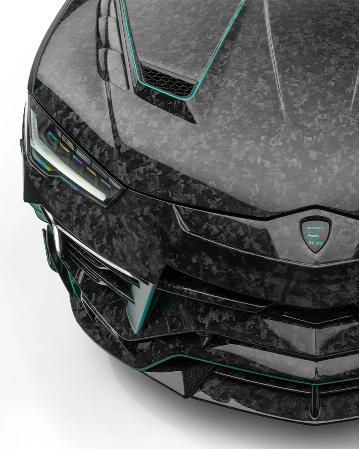 Mansory Venatus S side profile with carbon aero