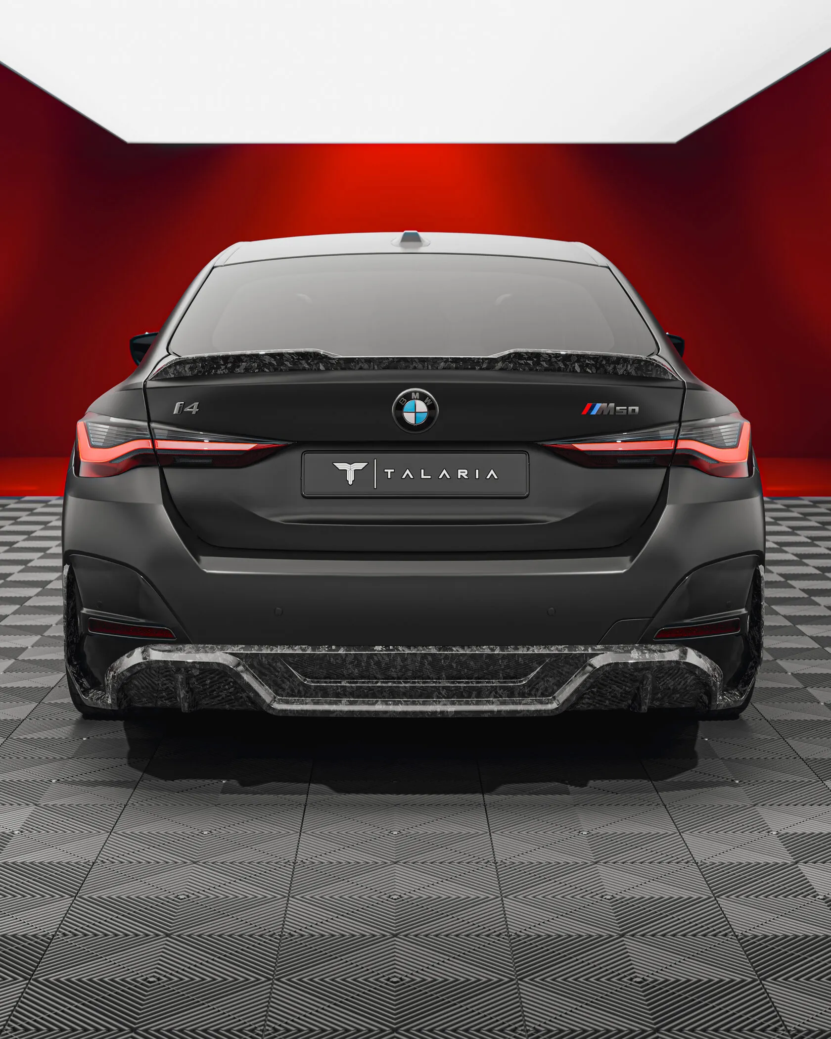 Trunk spoiler Carbon Talaria for BMW i4 M50