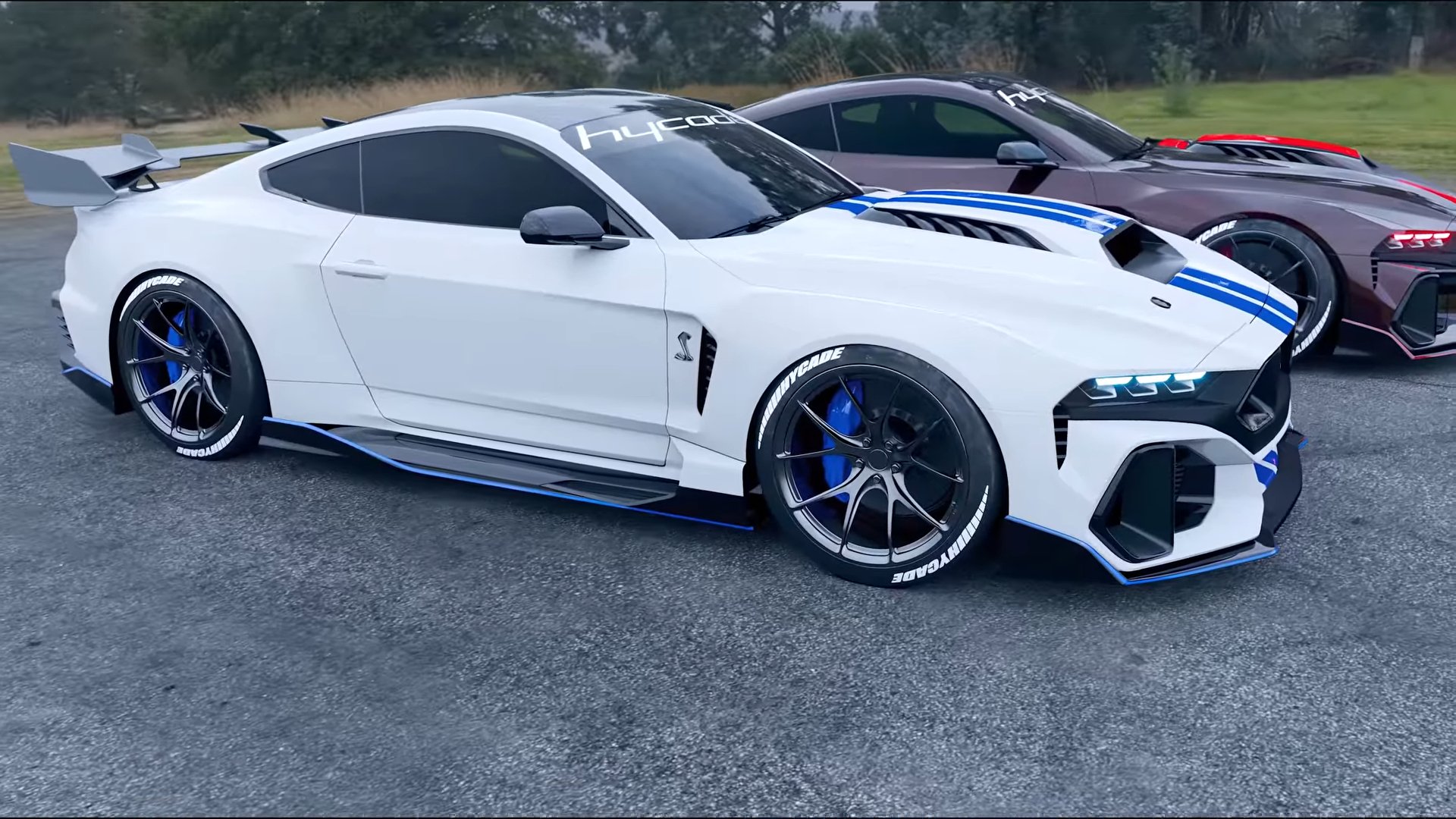 Ford Mustang GT 2024 Custom Design Wide Body Kit by Hycade Buy with