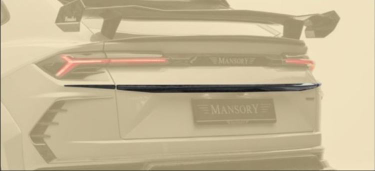Rear spoiler Mansory Carbon for Lamborghini Urus Venatus