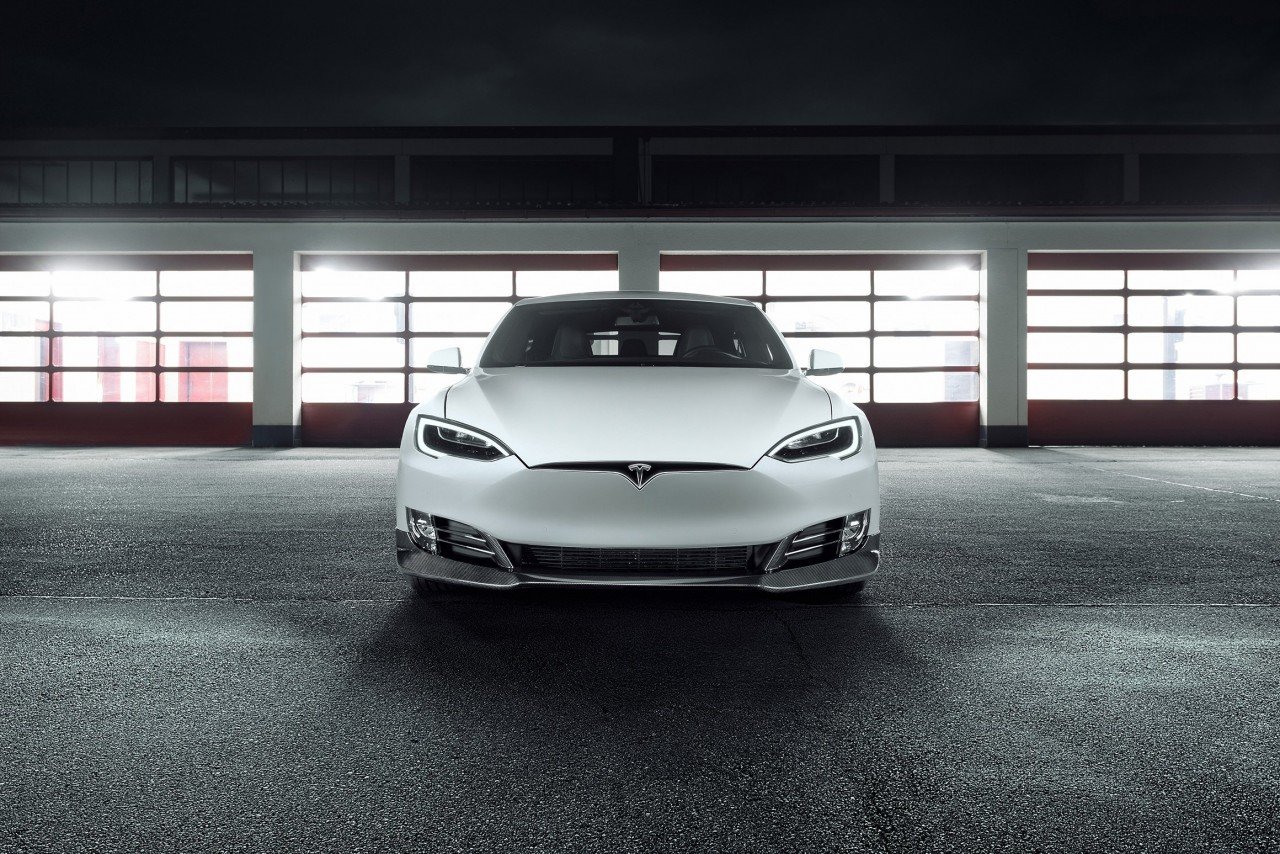 Check price and buy Novitec Carbon Fiber Body kit set for Tesla Model S
