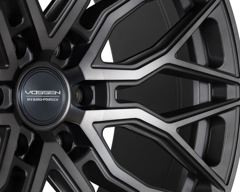 Vossen HF6 3 hybrid forged wheel — front view