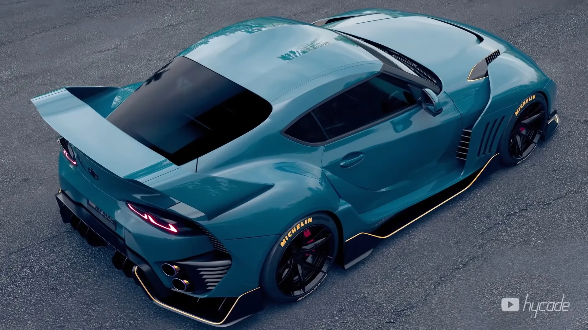 Toyota Supra MK5 Custom Body Kit by Hycade