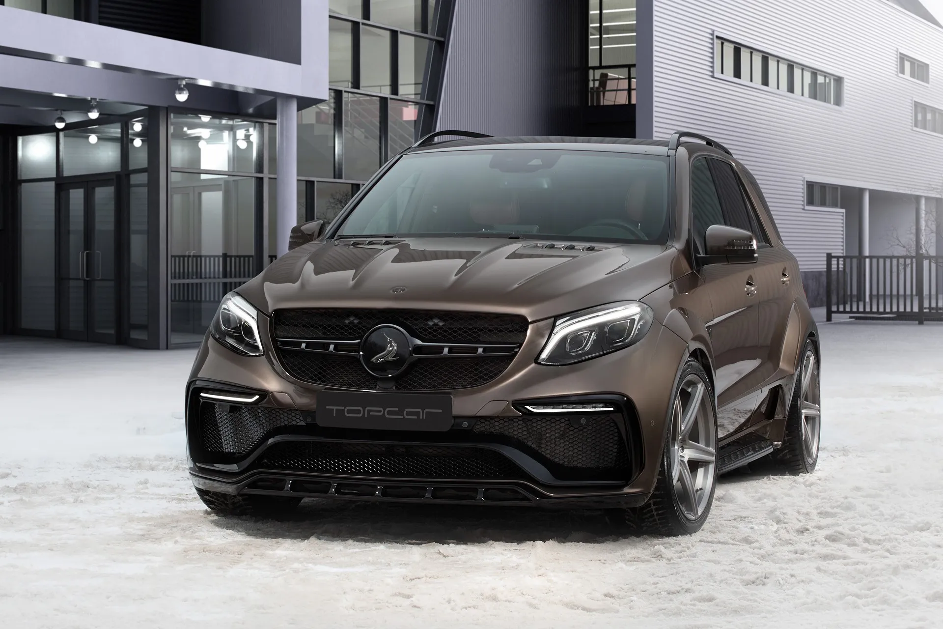 Check our price and buy Topcar Design body kit for Mercedes GLE W166 wagon Inferno