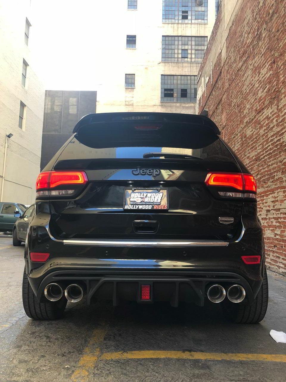 Rear spoiler Renegade Design for Jeep Grand Cherokee WK2 Tyrannos V1