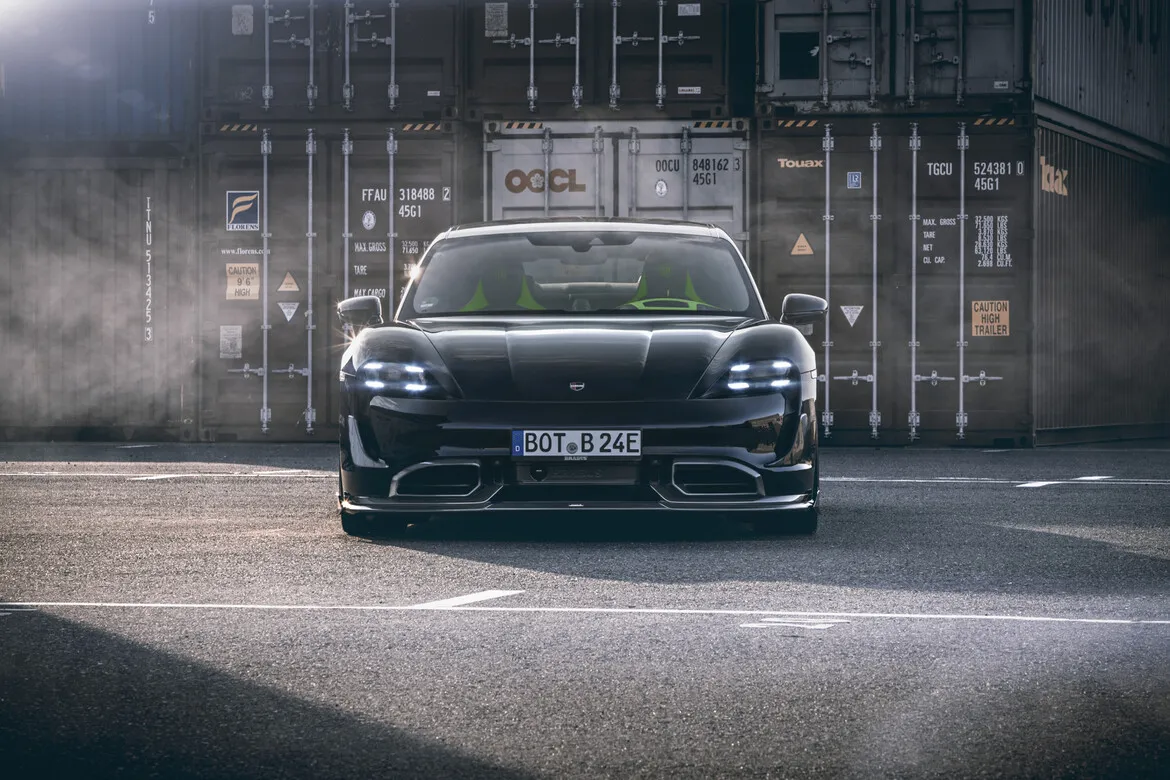 Brabus Carbon Fiber Body kit set for Porsche Taycan