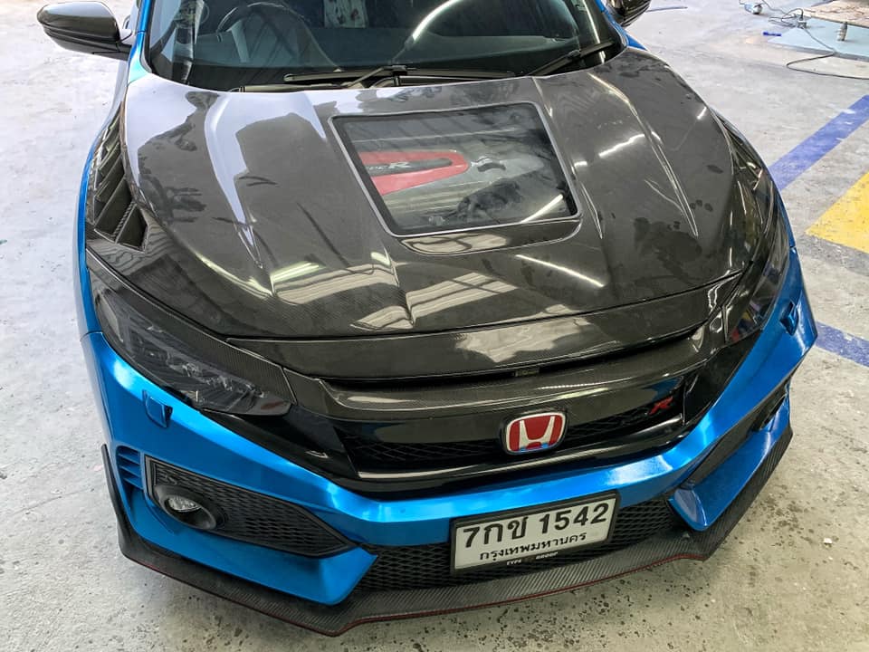 CMST Carbon Fiber Body Kit Set For Honda Civic 10th K b Med Levering 