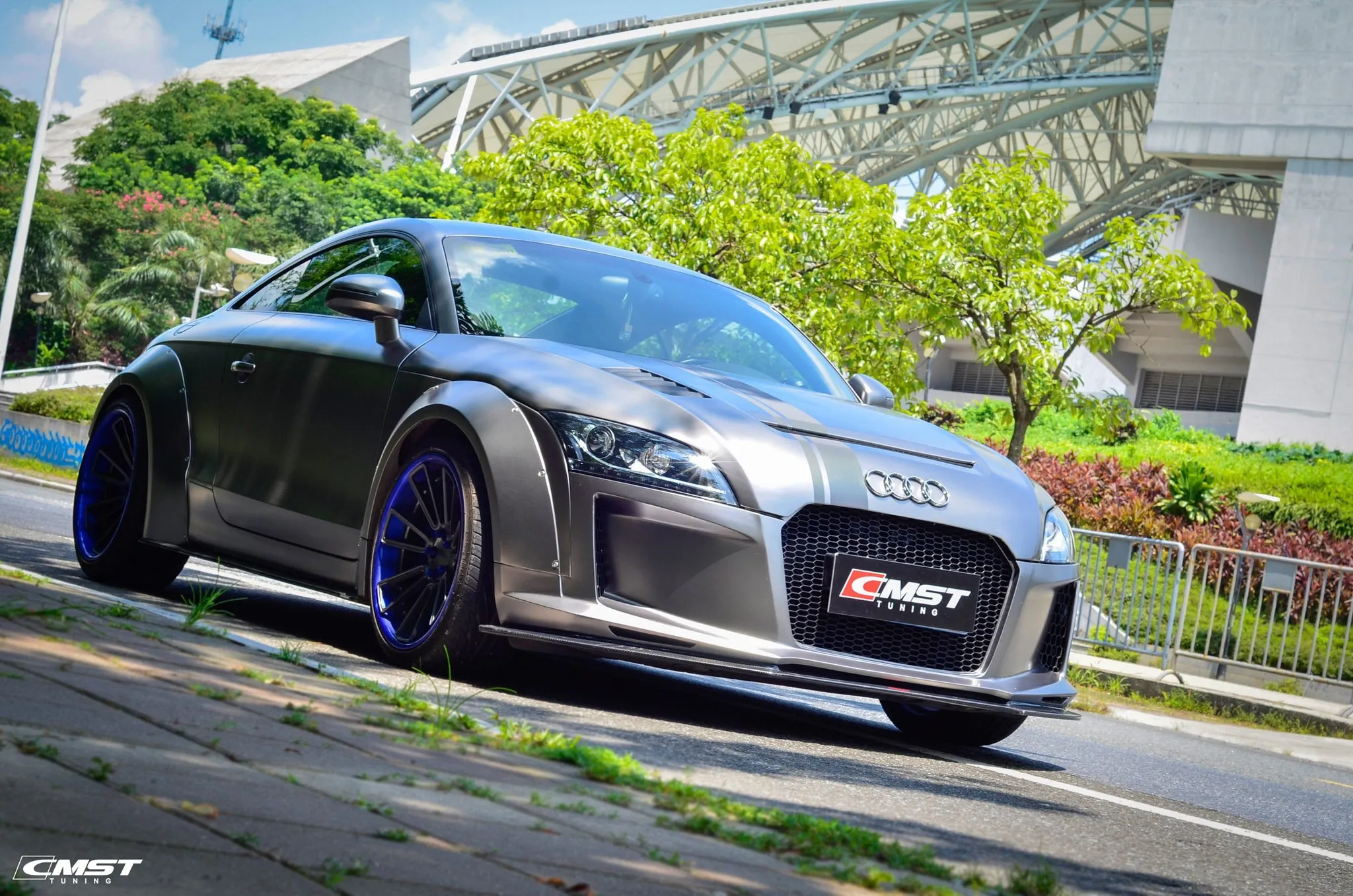 Check our price and buy CMST Carbon Fiber WideBody Kit set for Audi TT / TTS!