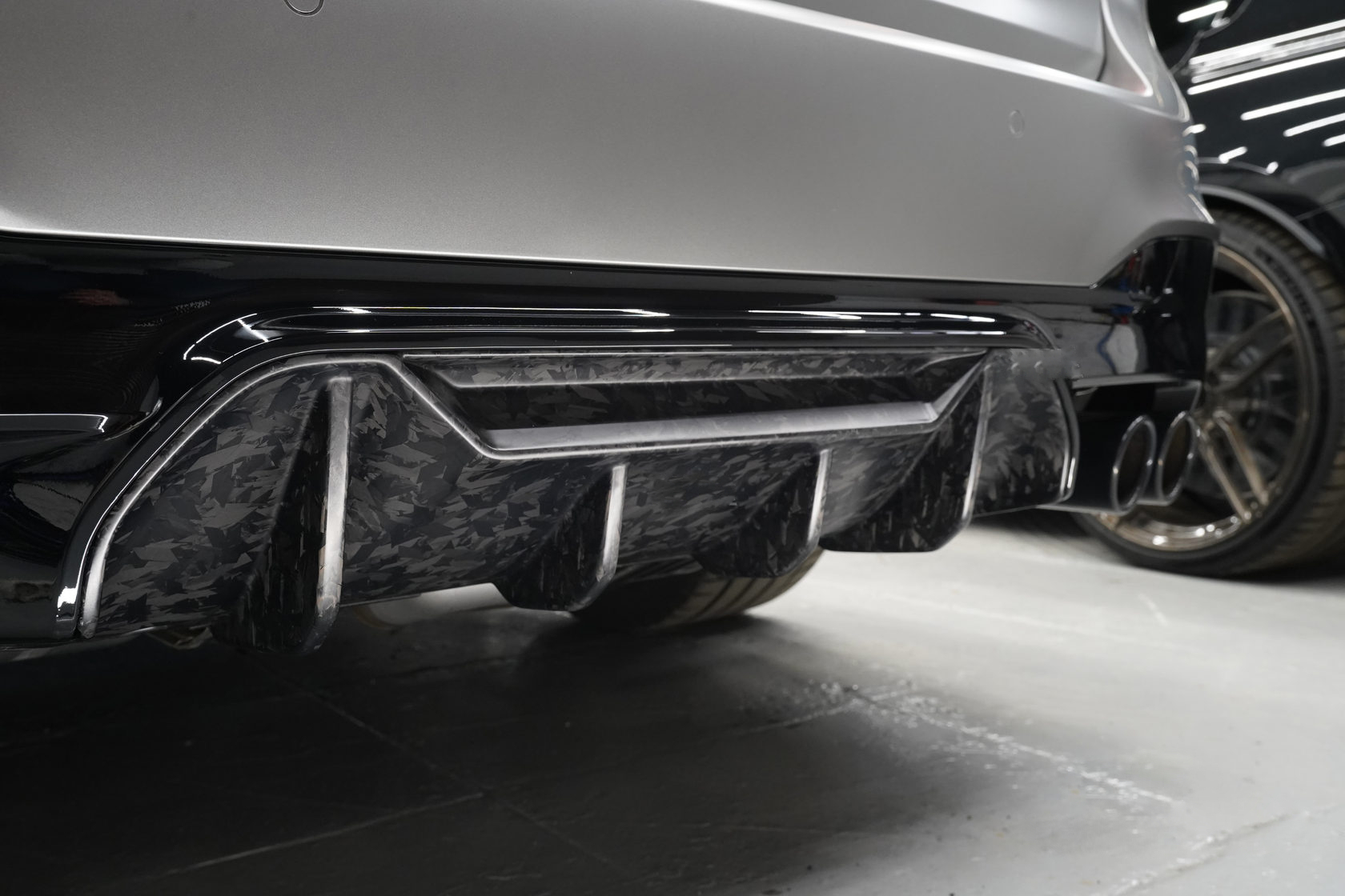 Diffuser M Performance Forged Carbon for BMW M5 F90 LCI Restyling