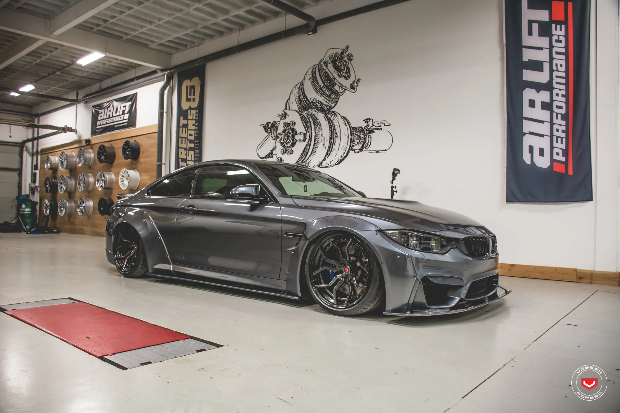 Vossen HC 3 3 PIECE 3-piece forged wheel — front view