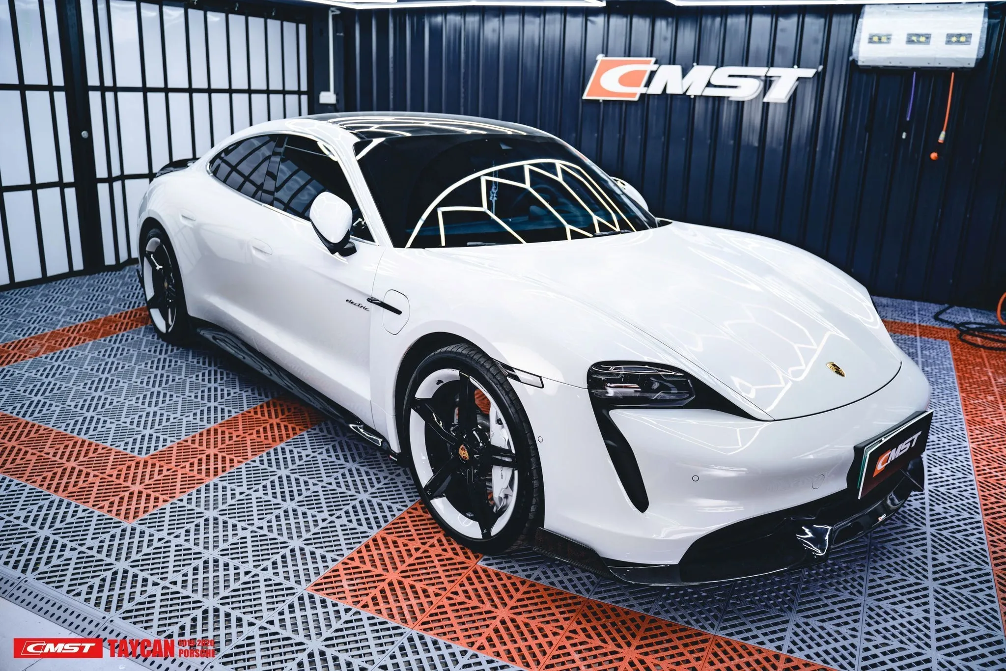 Check our price and buy CMST Carbon Fiber Body Kit set Style for Porsche Taycan Turbo & Turbo S