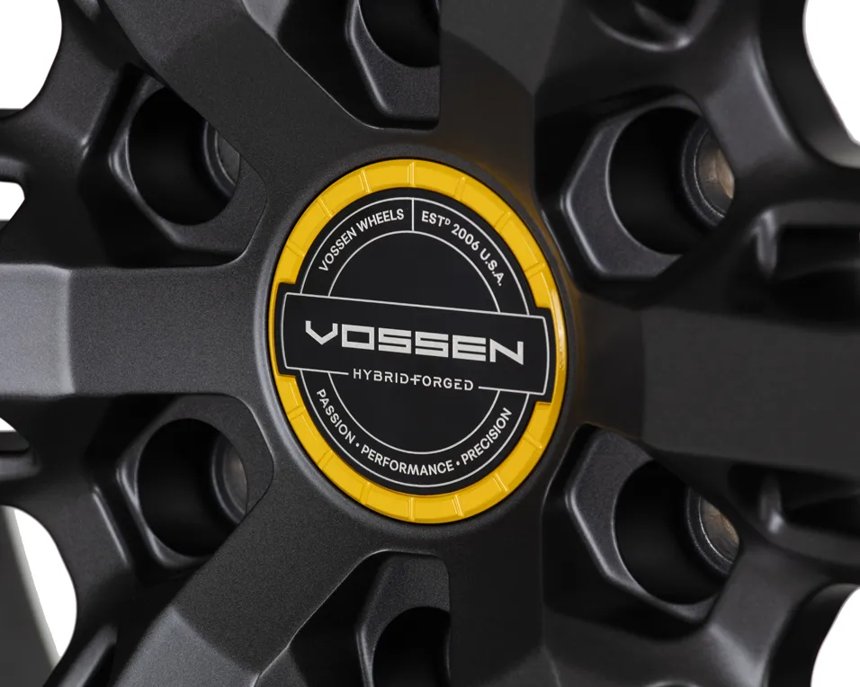 Vossen HF6 4 hybrid forged wheel — front view