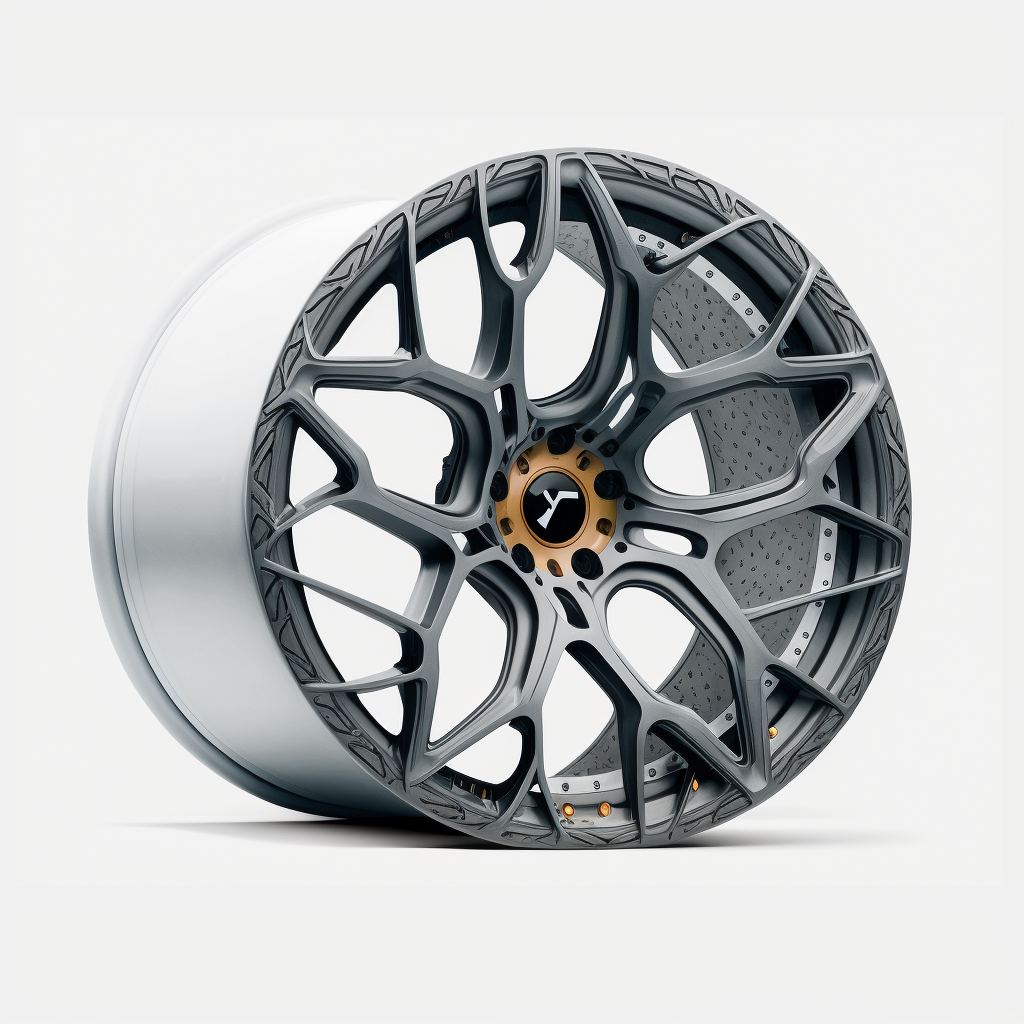 AI Generated Custom Forged Wheels Design for BMW iX I20 by Bête Noire Ver1.5