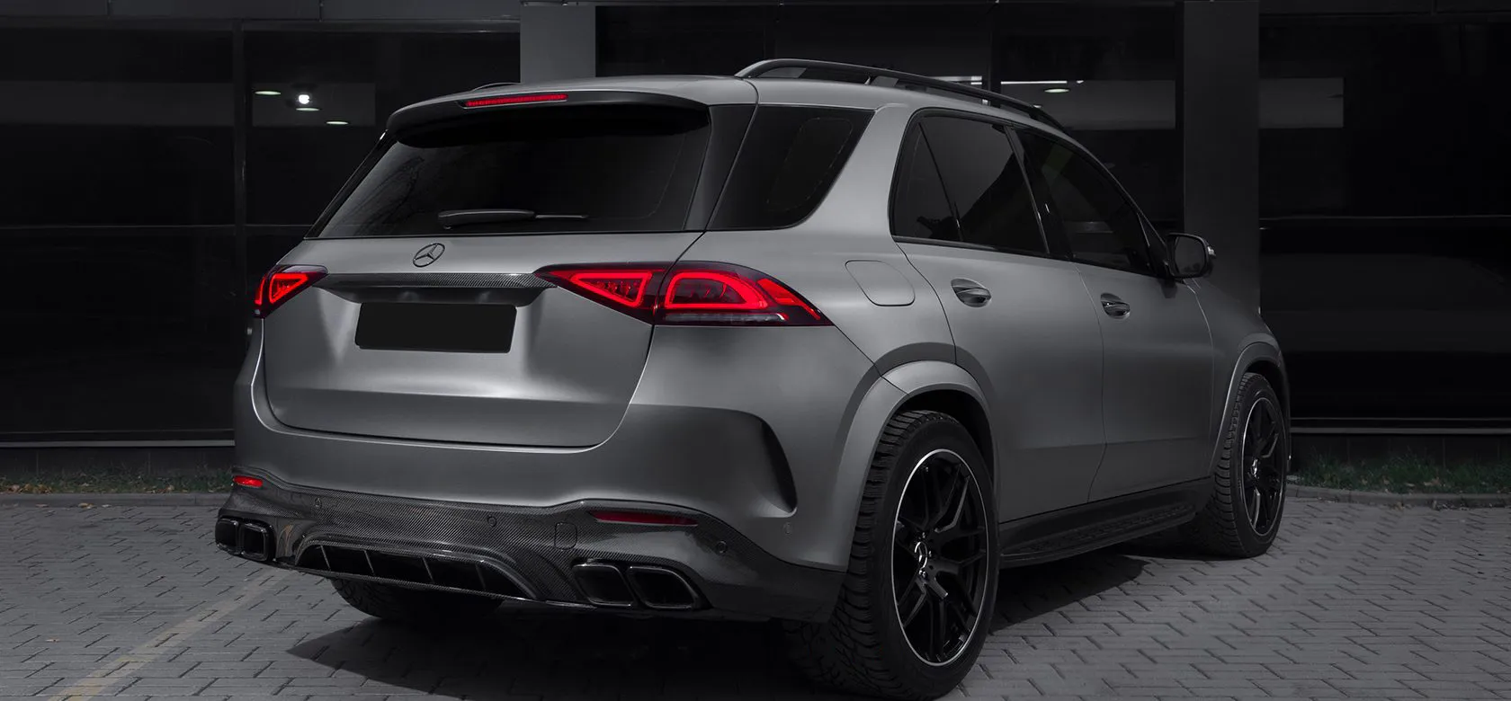 Exhaust tips AMG 63 AMG Carbon for Mercedes-Benz GLE V167