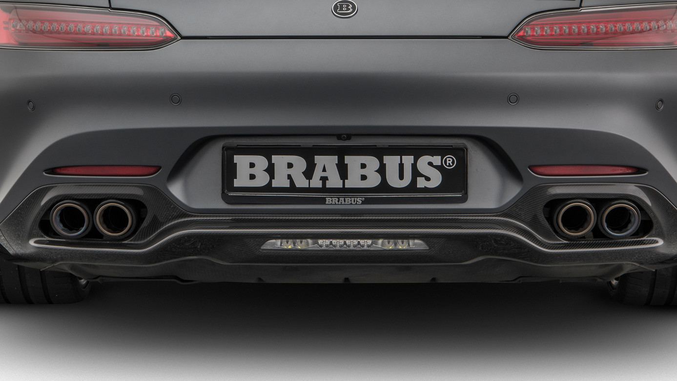 Exhaust system Brabus Carbon for Mercedes AMG GT Coupe C190 Buy with