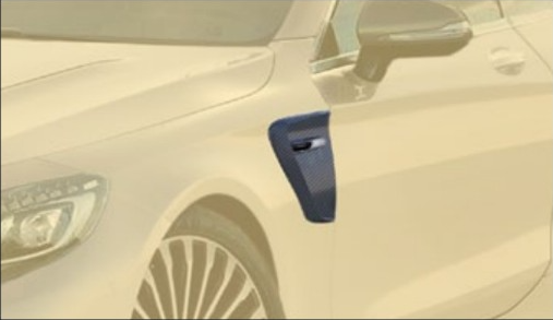 Side panels Mansory Carbon for Mercedes S-Class С217 Coupe / Cabrio AMG S63 