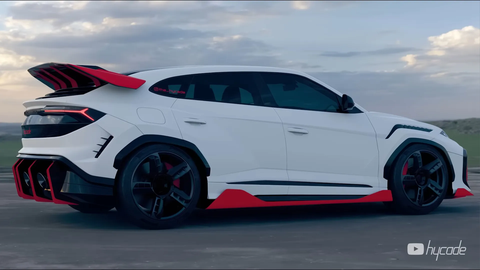 Lamborghini Urus Custom Wide Body Kit by Hycade