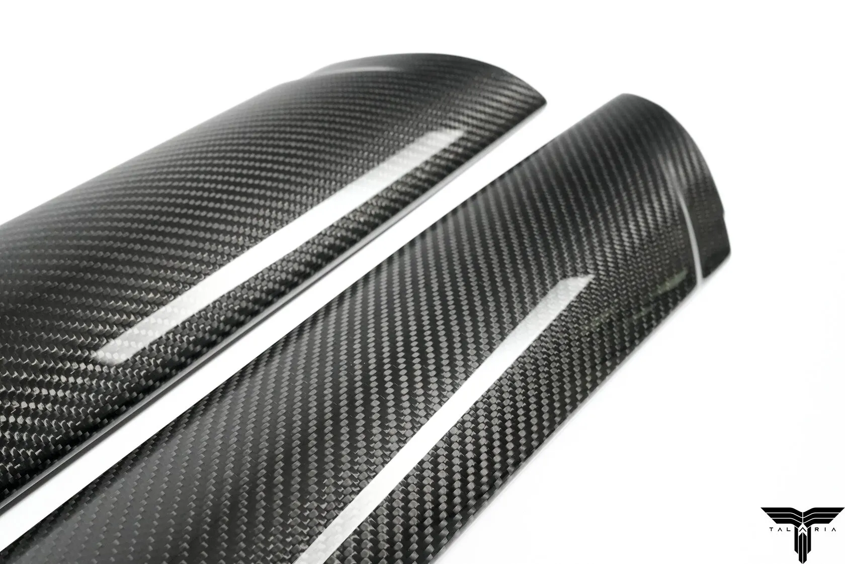 A pillar covers Carbon Talaria for Toyota Supra A90/A91