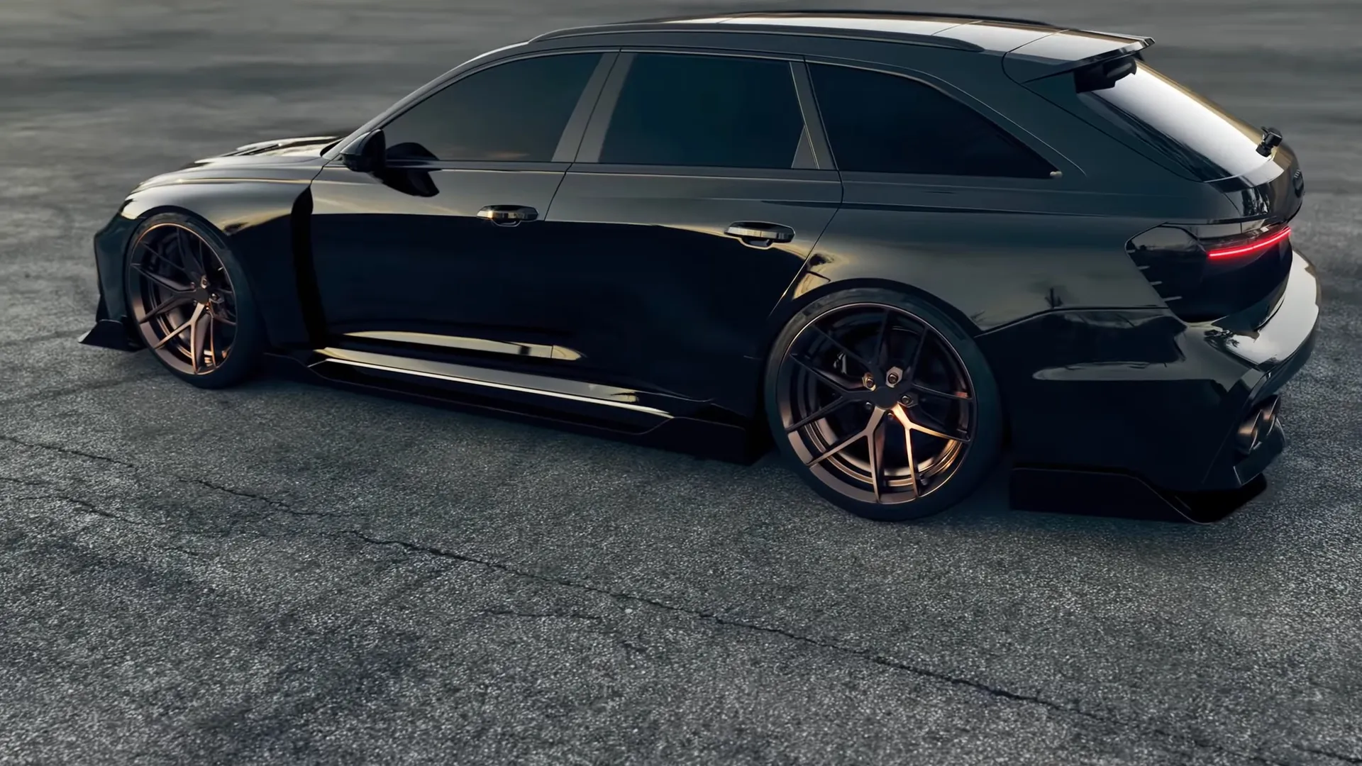 Audi RS6 Custom Body Kit by Hycade