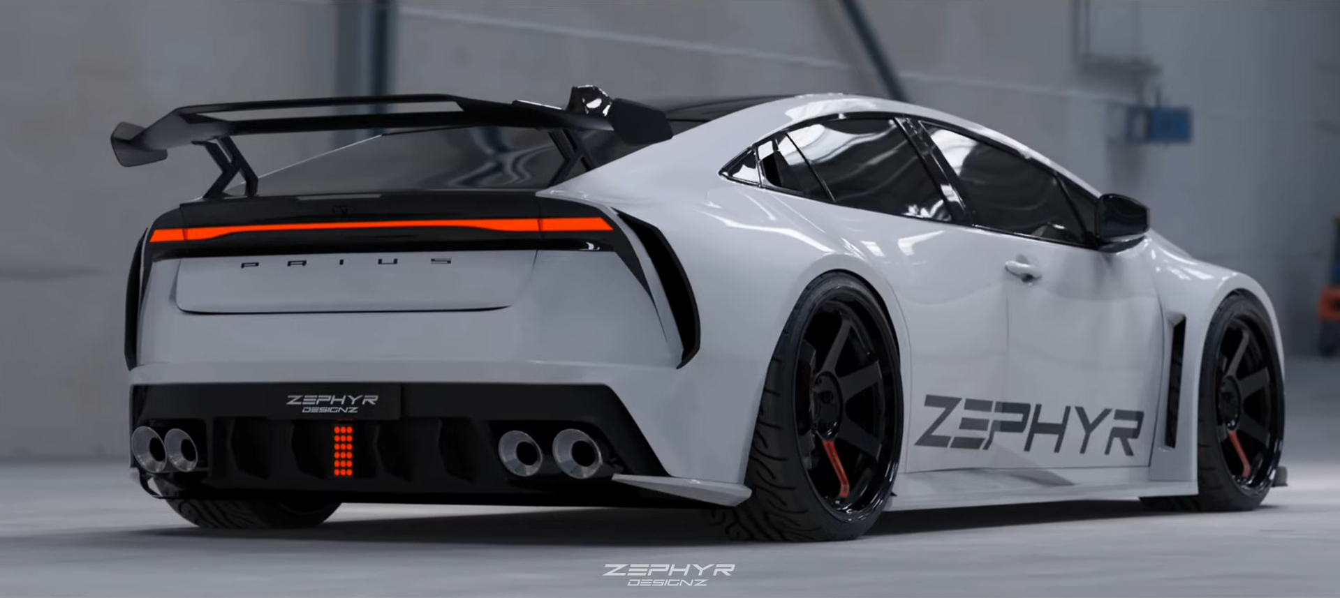 Toyota Prius 2023 Custom Wide Body Kit by Zephyr Compra con entrega