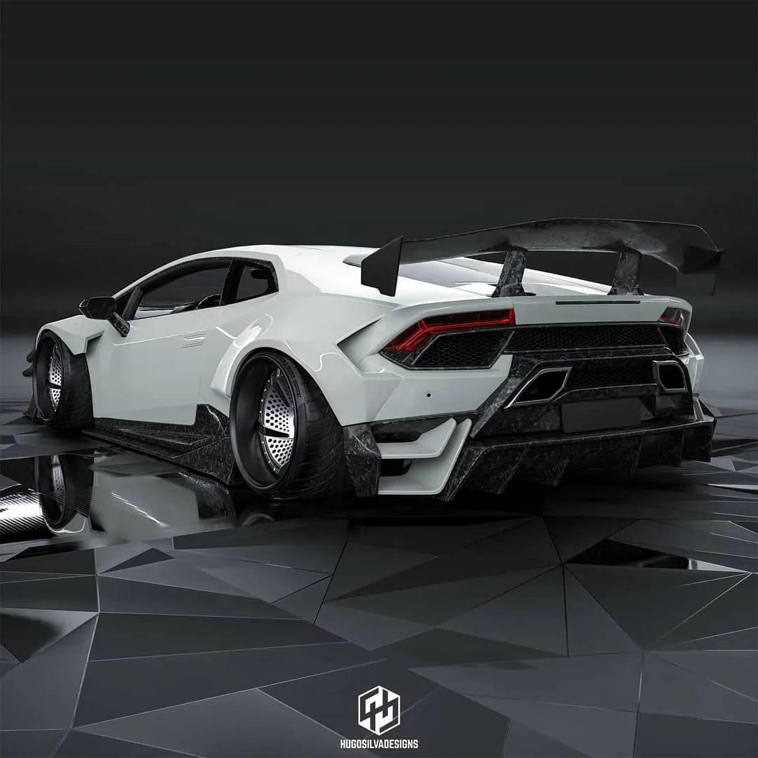 Lamborghini Huracan Custom Body Kit by Hugo Silva