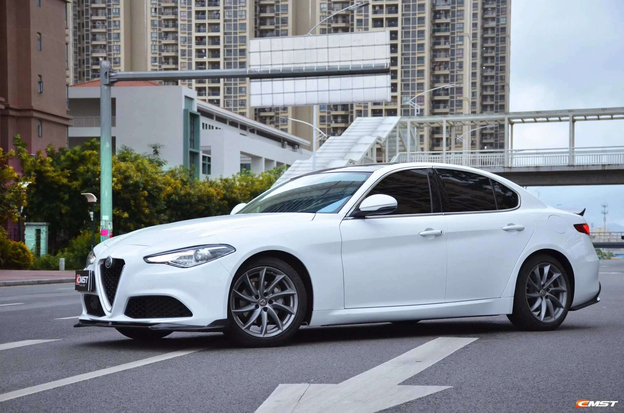 Check our price and buy CMST Carbon Fiber Body Kit set for Alfa Romeo Giulia!