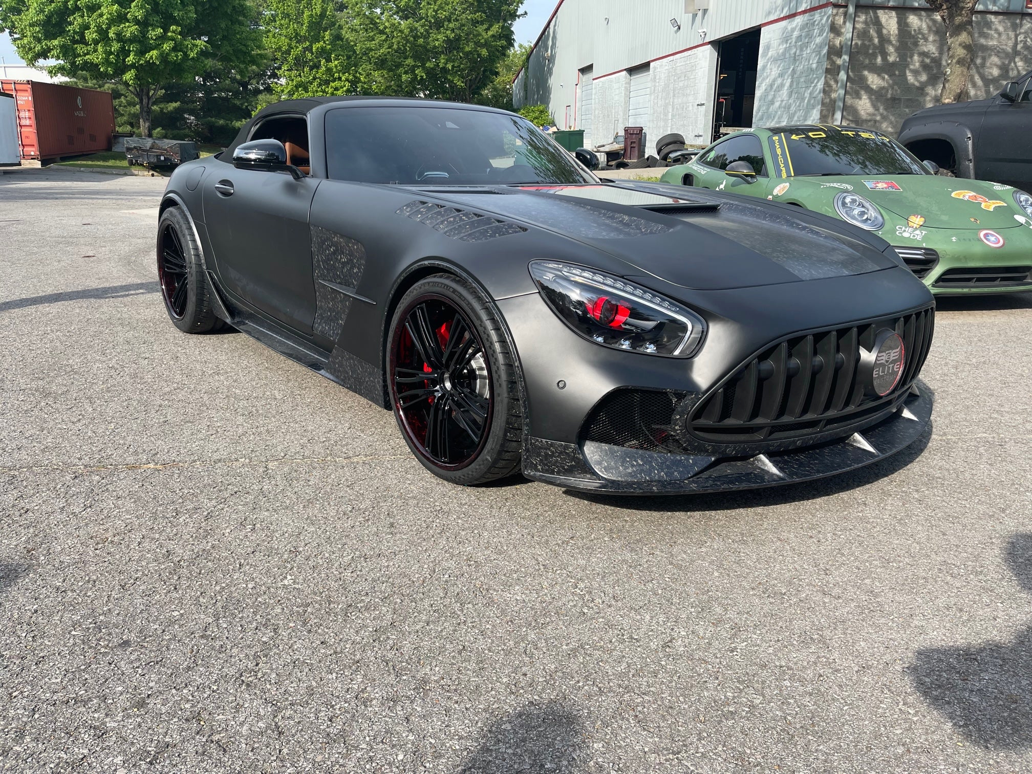 Check our price and buy CMST Carbon Fiber Body Kit set for Mercedes Benz AMG GT C190