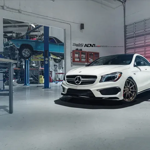 ADV.1 ADV10 M.V2 SL on Mercedes CLA 45 AMG