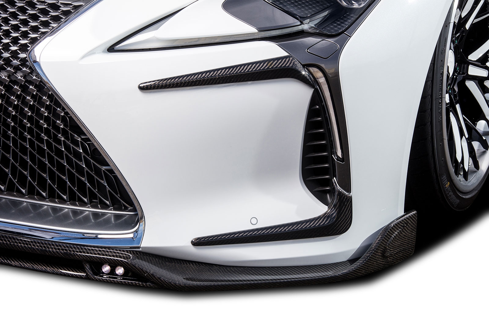 Check our price and buy Rowen body kit for Lexus LC500 Convertible DCF-Edition 2020!