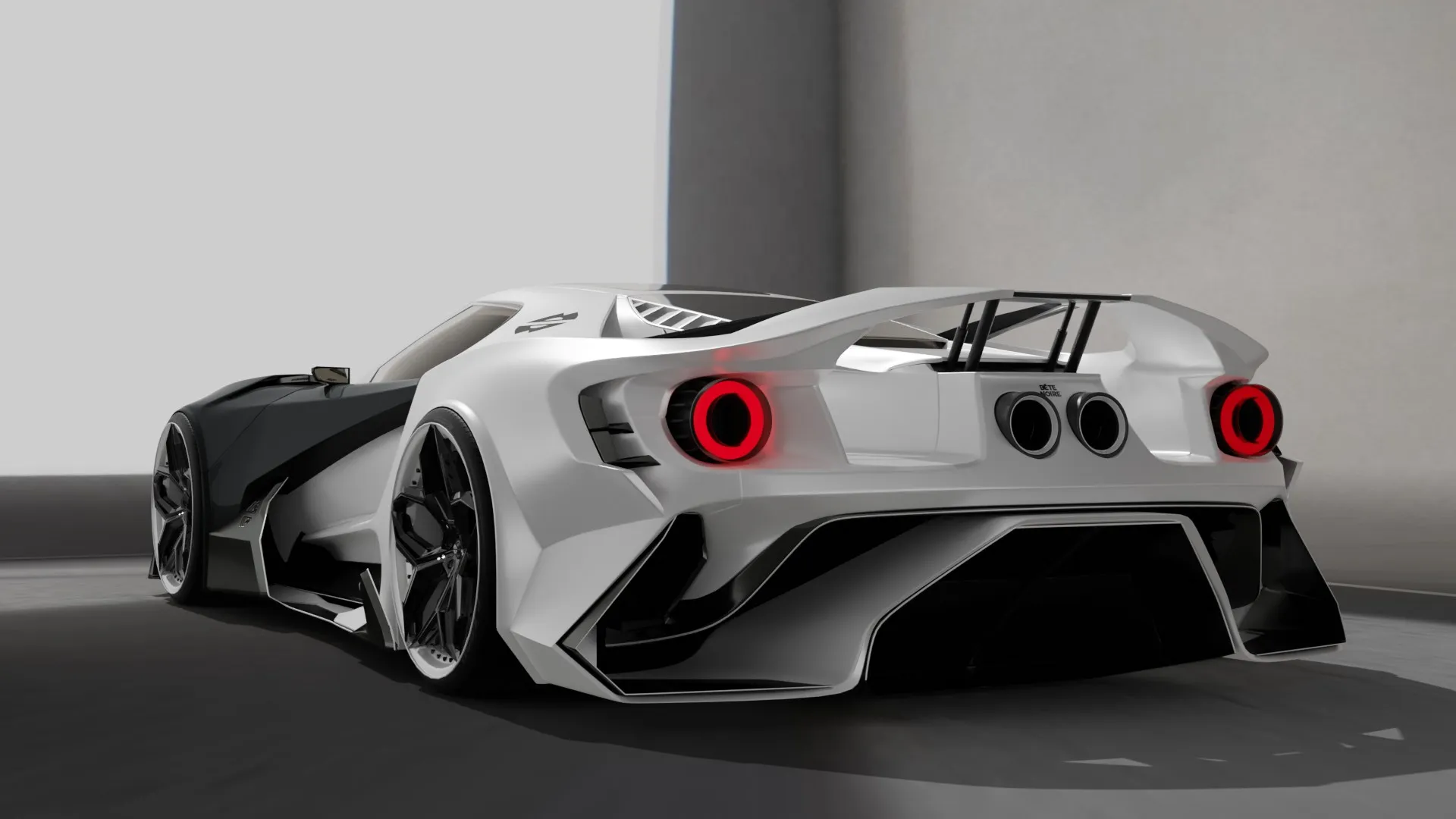 Ford GT Custom Design Wide Body Kit by Bête Noire