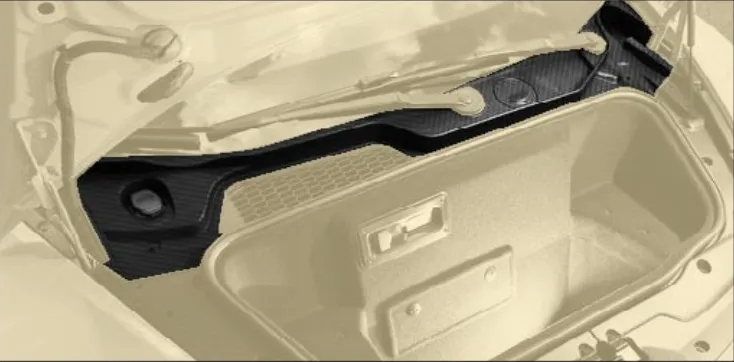 Carbon windshield panel Mansory for Lamborghini Huracan