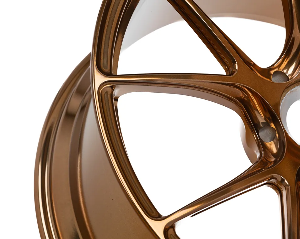 Vossen RS74 forged wheel — front view