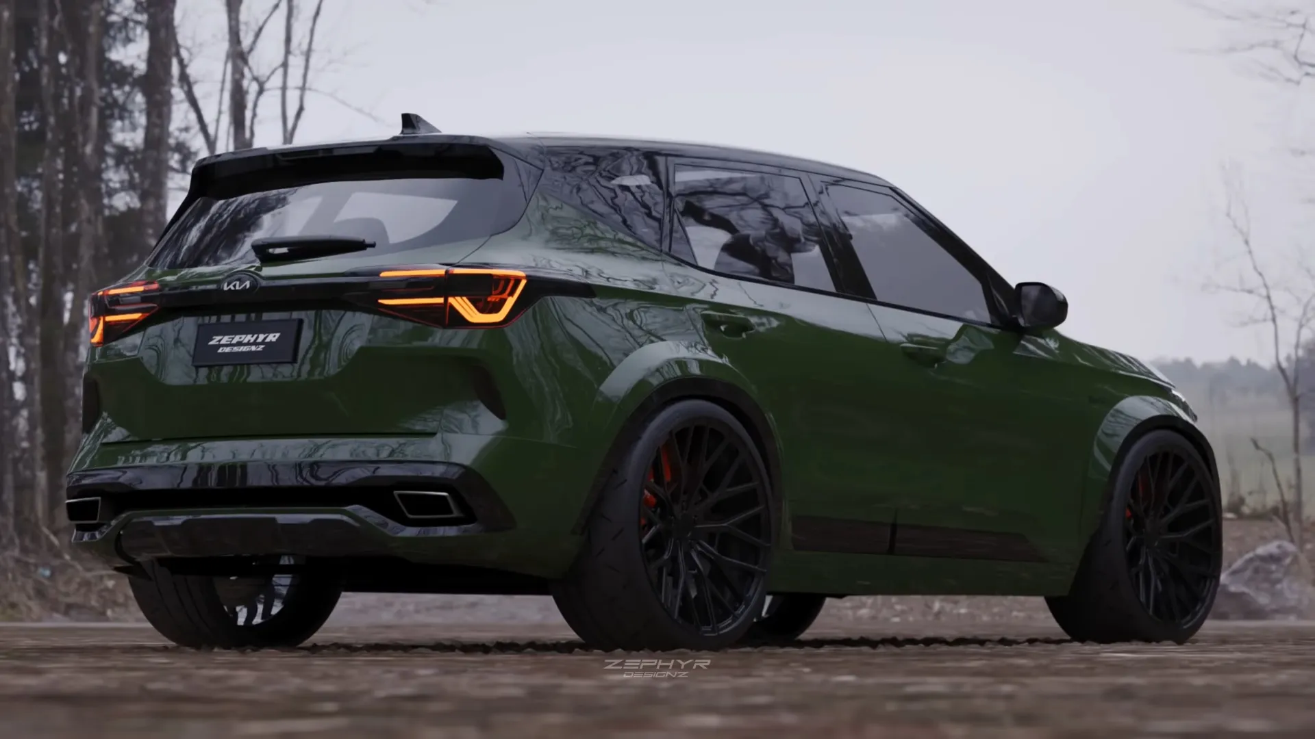 KIA Seltos Xpedition 2023 Custom Wide Body Kit by Zephyr