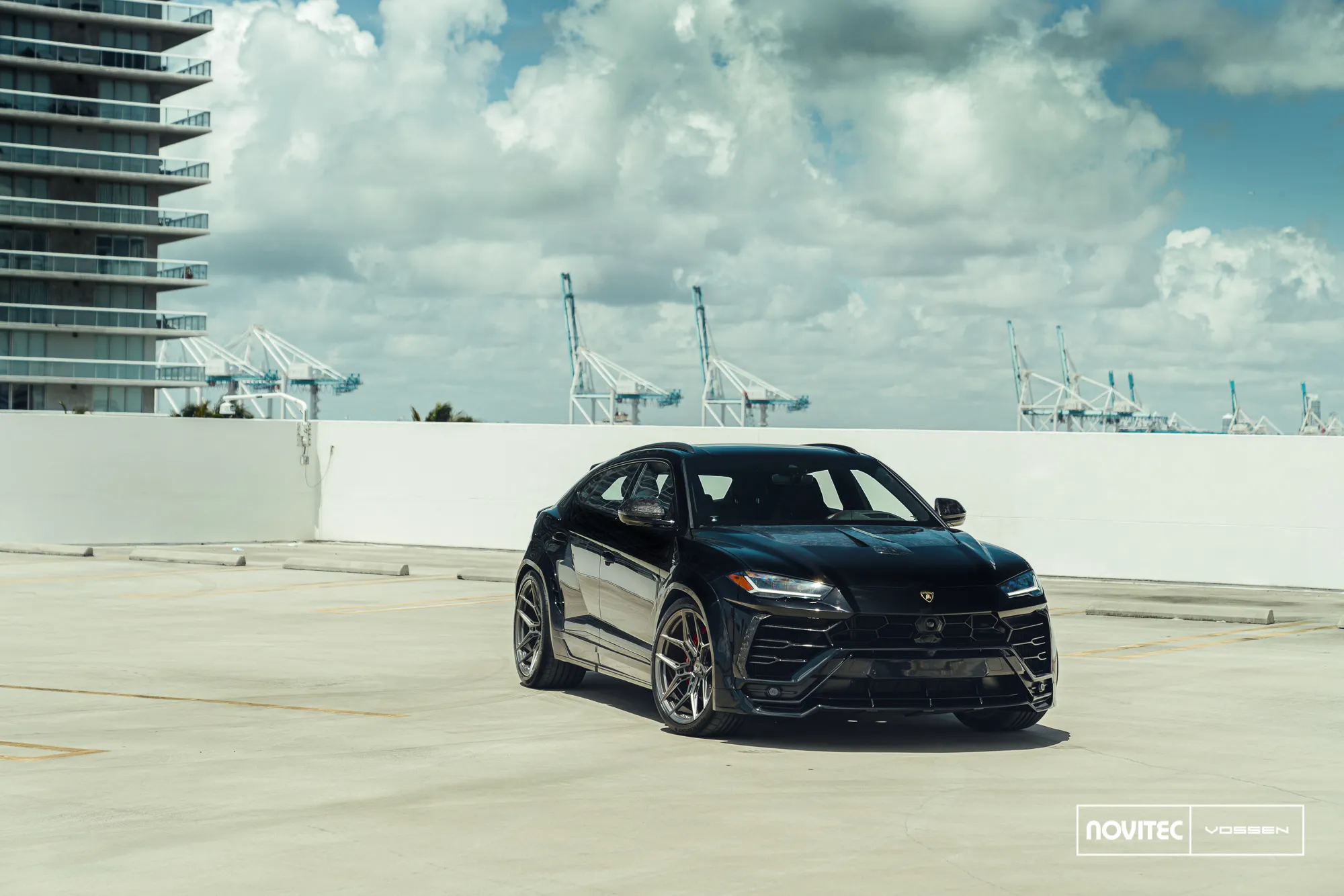 Vossen EVO 4R forged wheel — finish detail
