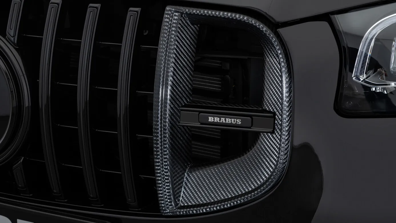 Front grille inserts Brabus Carbon for Mercedes-Benz GLS 800 AMG X167 AMG GLS 63