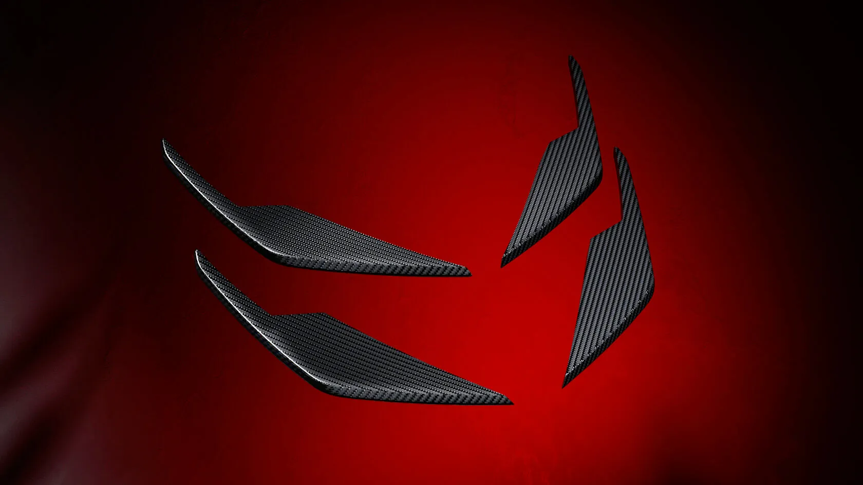 Canards Sport Tech Carbon for BMW M3 G80