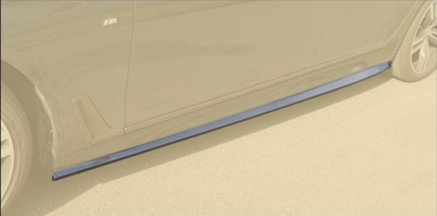 Side skirts lip Mansory Carbon for BMW 7 Series G11/G12