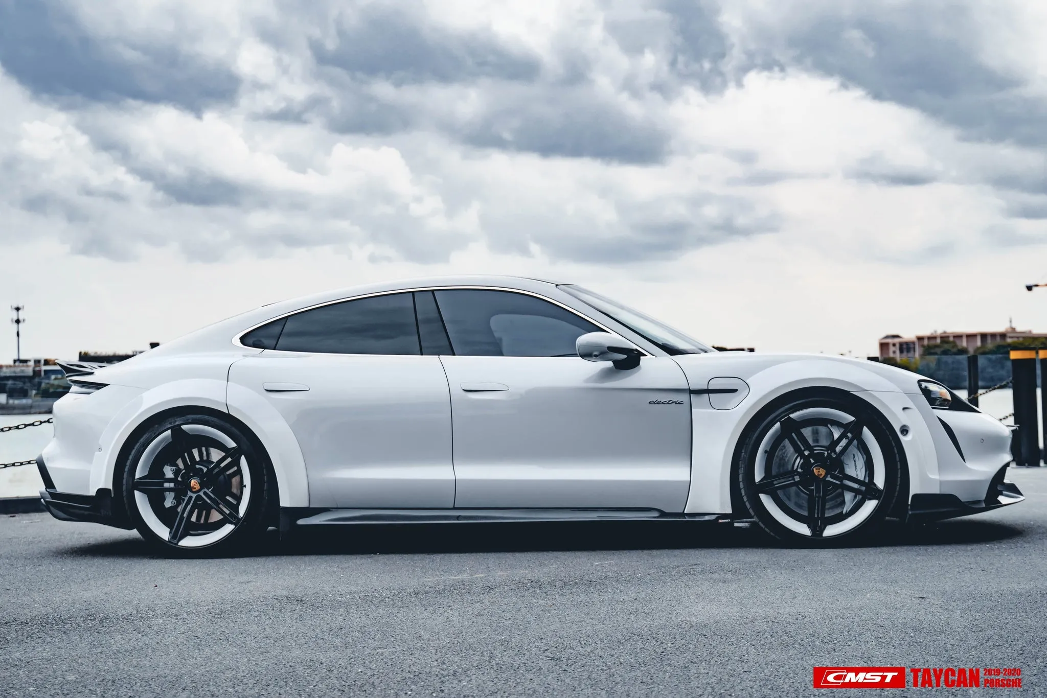 Check our price and buy CMST Carbon Fiber Body Kit set Style for Porsche Taycan Turbo & Turbo S