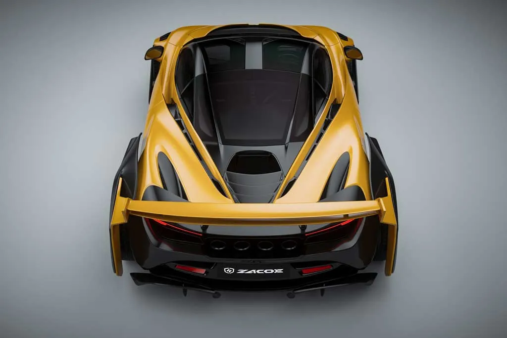 McLaren 720S Custom Body Kit by Zacoe