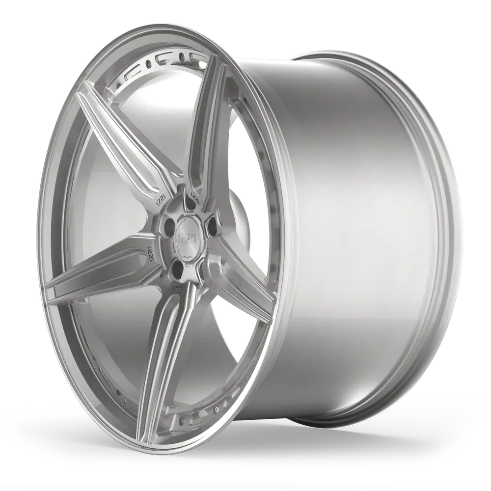 1221 Wheels 0551 AP1X Forged Wheels — Brushed Gloss Clear view