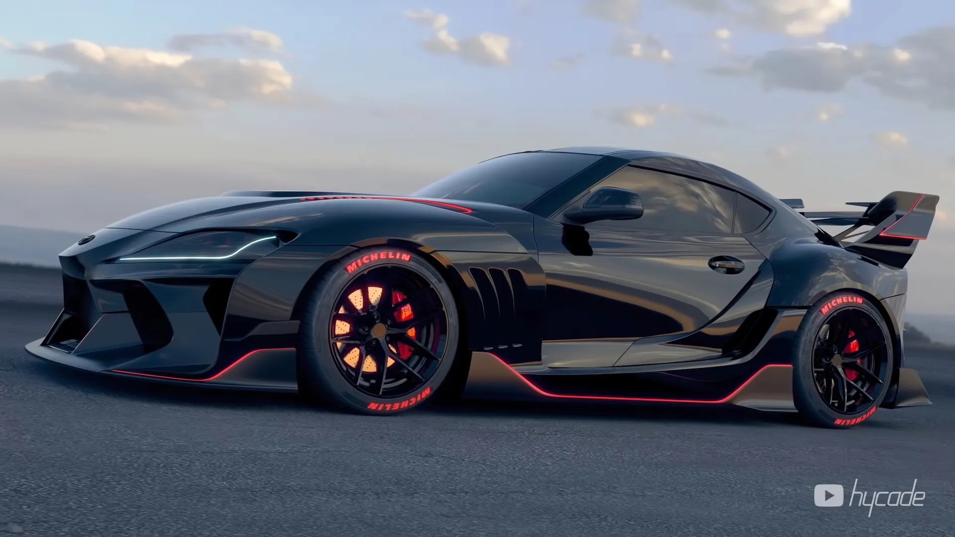 Toyota Supra MK5 Custom Body Kit by Hycade