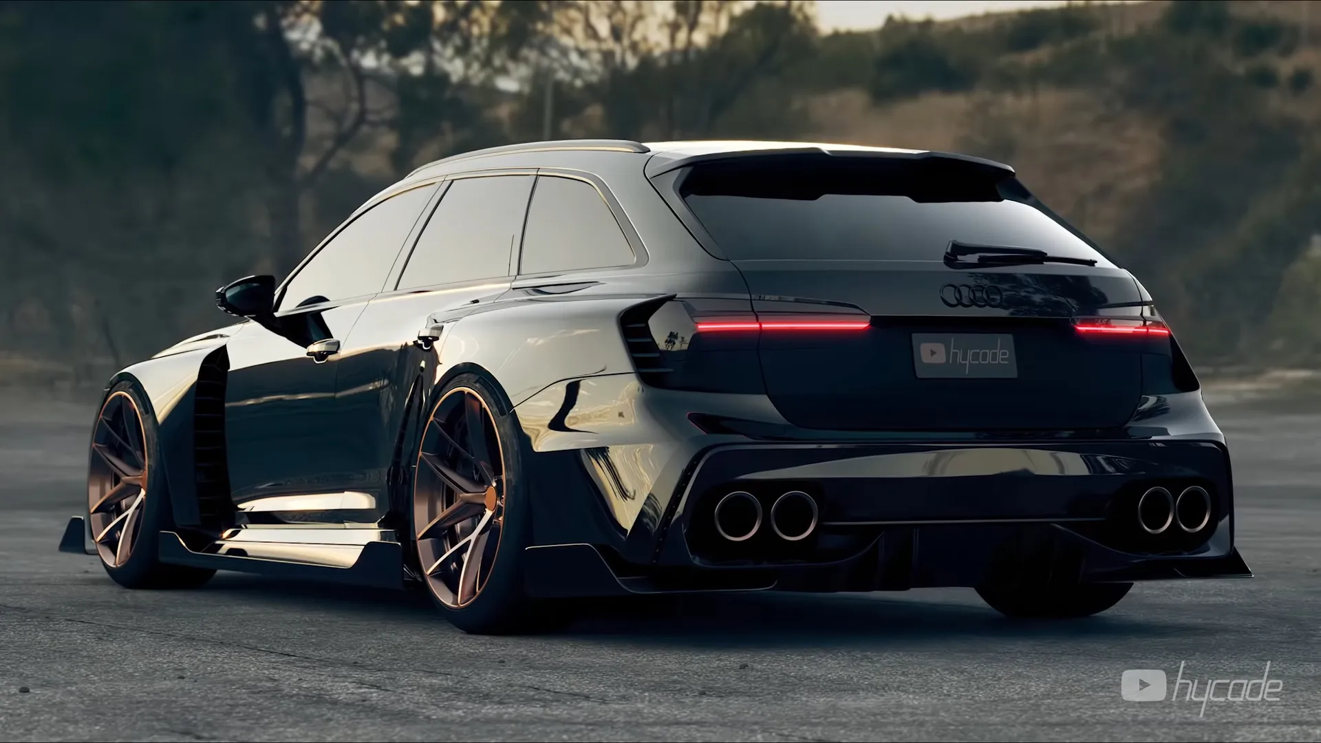 Audi RS6 Custom Body Kit by Hycade