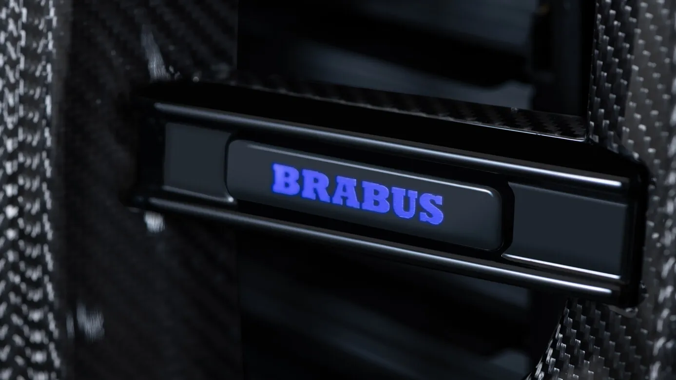 Front grille inserts Brabus Carbon for Mercedes-Benz GLS 800 AMG X167 AMG GLS 63