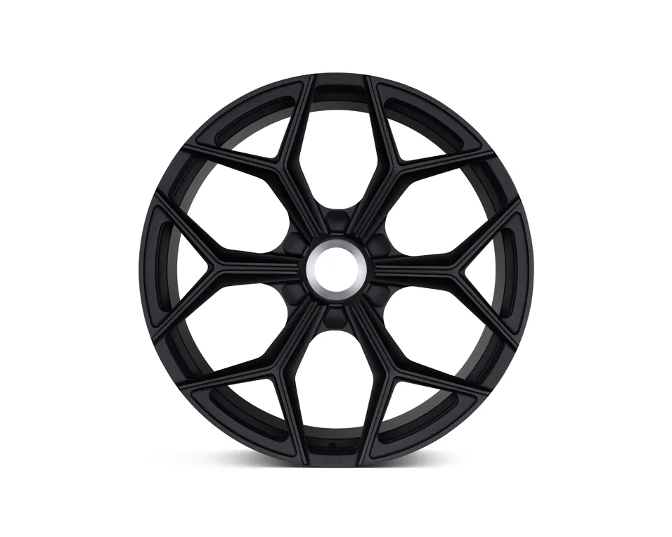 Vossen NL4 forged wheel — side profile