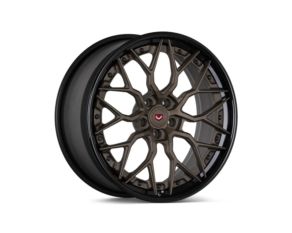 Vossen S17 01 3 PIECE 3-piece forged wheel — finish detail