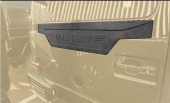 Rear door panel Mansory Carbon for Mercedes G-class G500 / AMG G63 W463A