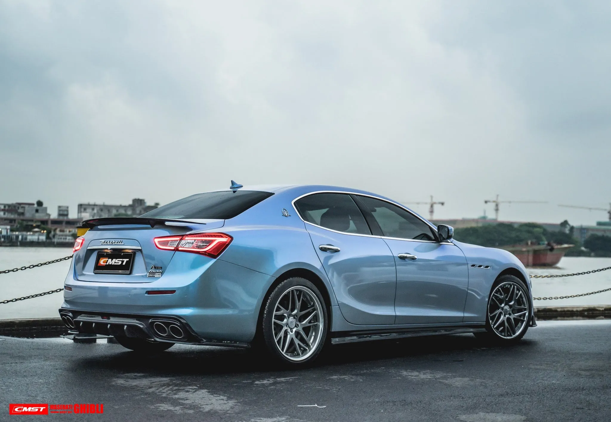 Check our price and buy CMST Carbon Fiber Body Kit set for Maserati Ghibli!