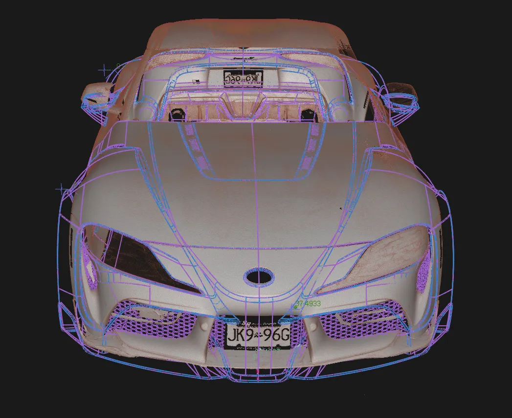 Check price and buy Duke Dynamics Body kit set for Toyota Supra A90
