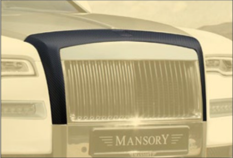 Front grill frame Mansory Carbon for Rolls-Royce Wraith II