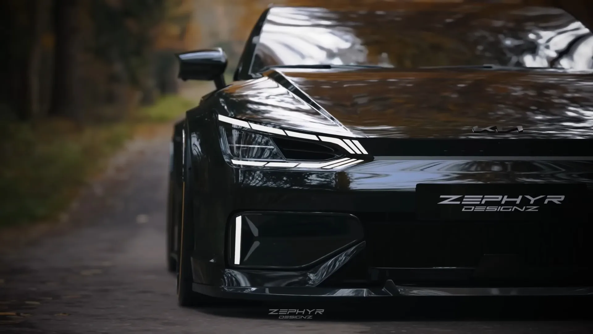 KIA EV6 X 2023 Custom Wide Body Kit by Zephyr